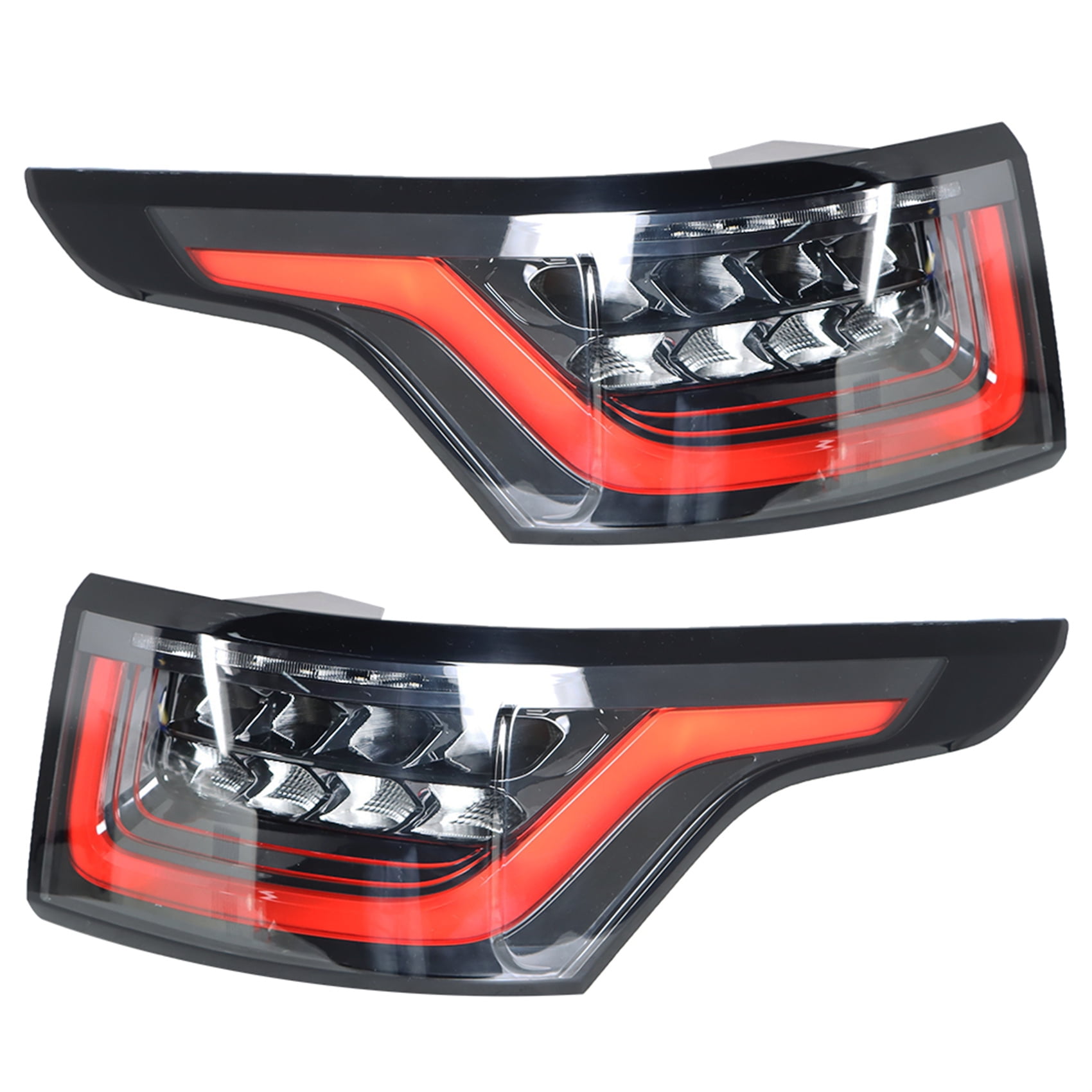 LABLT Driver and Passenger Side Tail Lights for Range Rover Sport 2014-2018  Rear Tail Light Lamp LR043974 LR043976