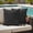 Black, variant on White Burlap Texture Outdoor Pillow Covers 24x24 Inch Throw Pillow Covers Set of 2 Waterproof Decorative Pillow Cases Farmhouse Vintage White Cushion Covers for Patio Furniture Garden Couch Sofa