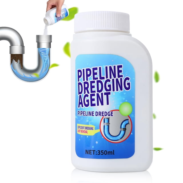 Desatascador de tuberías Yicengy 350 ml, potente limpiador de desagües