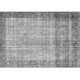 thumbnail image 1 of Ahgly Company Machine Washable Indoor Rectangle Persian Gray Traditional Area Rugs, 6' x 9', 1 of 1