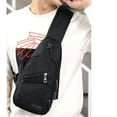 thumbnail image 3 of Hombres de moda Pecho Bolsa Viaje al aire libre Ligero Cross Body Pouch Los 33x16x8cm SM SunniMix Bolsas de moda para hombres, 3 of 8