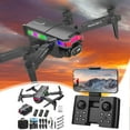 thumbnail image 2 of Iumwxz Drone with Daul 4k Hd Fpv Camera Remote Control Toys Gifts for Boys Girls with Altitude Hold Headless Mode Start Speed Adjustment Drones for Adults home decor christmas clearance indoor, 2 of 5