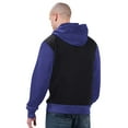thumbnail image 2 of Men's Starter Black/Purple Baltimore Ravens Thursday Night Gridiron Full-Zip Hoodie, 2 of 2