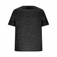thumbnail image 5 of DDAPJ pyju Mens Deep V Neck T Shirt Summer Casual Tees Vintage Fashion Tops Liquidación Dark Gray XXL, 5 of 7