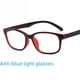 thumbnail image 5 of Espejo plano de moda con marco para gafas con protección contra la luz azul 3028, marco artístico retro, marco pequeño para gafas, 5 of 5