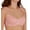 Sheer Pale Pink, variant on -Lightly Lined Straight Neck Wirefree-Paris Nude-X Large