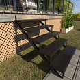 thumbnail image 2 of Pylex 16031 Collection 11-Pylex 1-Step Aluminium Stair Riser,, Black, 2 of 4