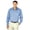 Light Blue, variant on BlueGeneration Men'S Cross-Weave L/S Shirtl - Charcoal Large Solid