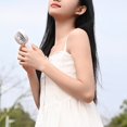 thumbnail image 4 of ETHKIA Mini Portable Fan Bulk Cute Handheld Lightweight Small Little Personal Hand Eyelash Fan 3 Speeds USB Rechargeable, 4 of 9