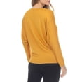 thumbnail image 3 of White Mark Women's Banded Dolman Top, 3 of 5