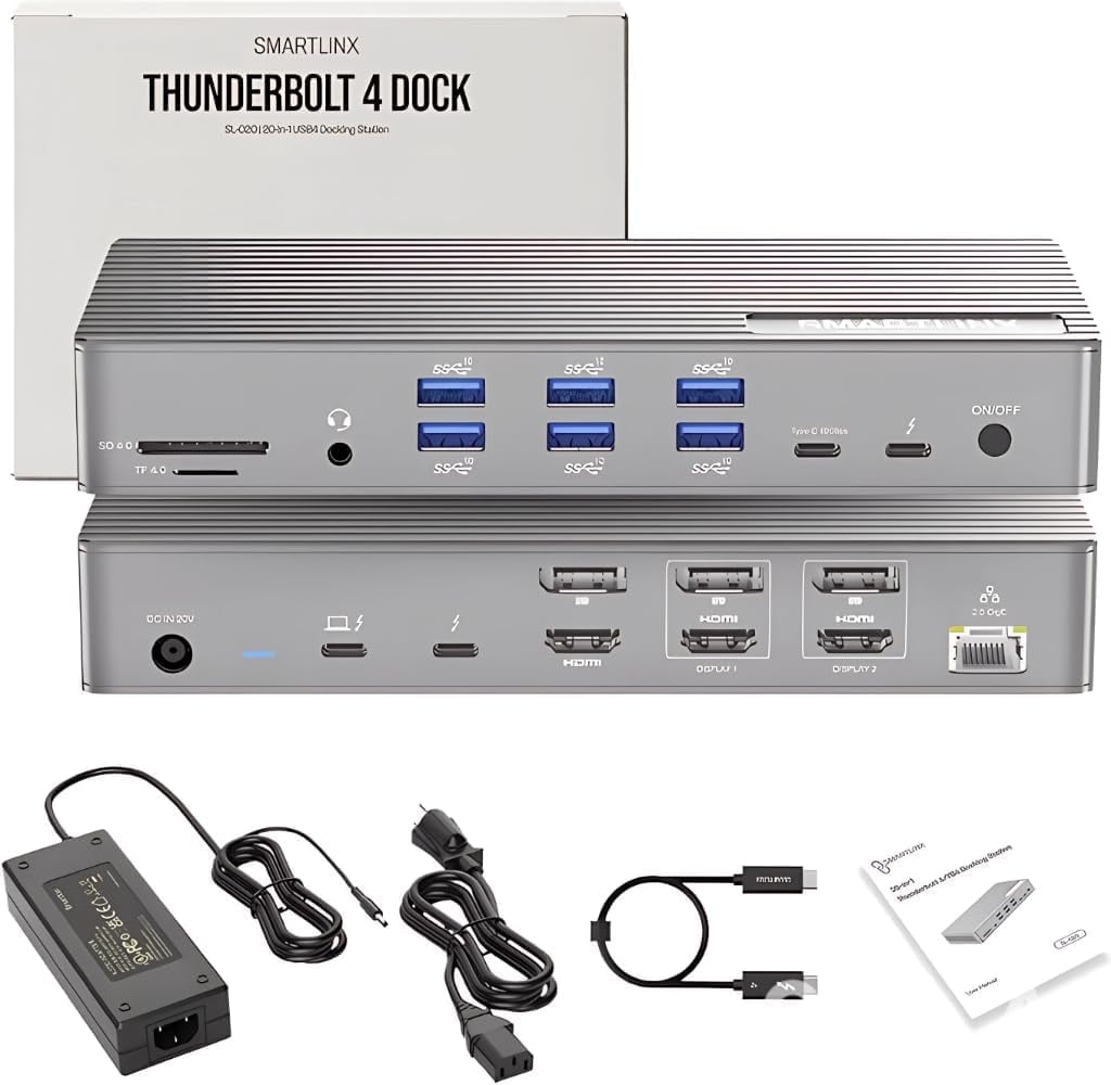 Lenovo ThinkPad Thunderbolt 3 Dock Gen 2 135W, Dual 4K Display