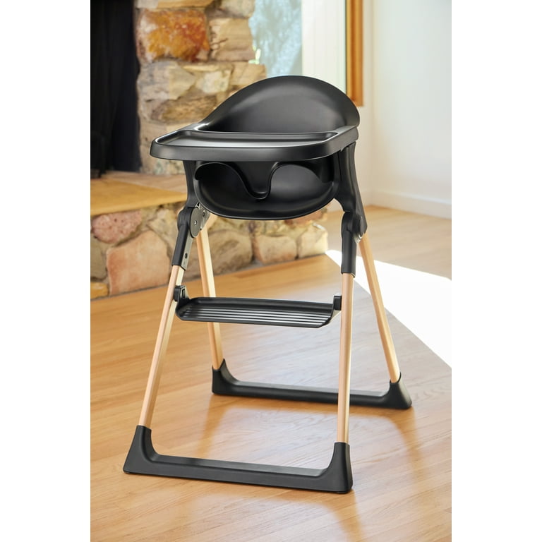Munchkin® Float™ Foldable Baby and Toddler High Chair, Black