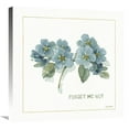 thumbnail image 1 of Global Gallery's 'My Greenhouse Forget Me Not' By Lisa Audit Stretched Canvas Wall Art, 1 of 4