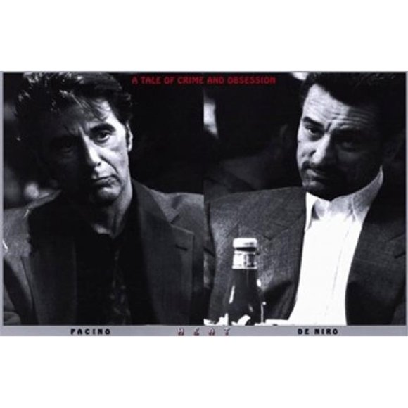 Heat Movie Poster, 17 x 11