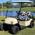 thumbnail image 4 of Pzuqiu Cow Print 2-Piece Golf Cart Seat Covers | Breathable Washable Universal Fit for Most 2-Seater Golf Carts | Durable Protective Decor, 4 of 10