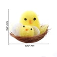 thumbnail image 2 of Mini Pollitos De Pascua Amarillo Decoración De Pascua Juguete Simulación Mini Pollitos Primavera Hogar Jardín Decoración Fiesta Favores Y Regalos Para Niños 12 Uds Moyic HA034553-00, 2 of 6