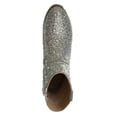 thumbnail image 6 of Badgley Mischka Girls Glittery Low Heel Dress Boots. (Little Kids Big Kids), Silver, 13, 6 of 8