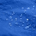thumbnail image 5 of YVNAURA Lightweight Packable Rain Jacket for Men Women Waterproof Breathable Hooded Windbreaker Outdoor Rain Shell for Hiking Fishing Camping Travel S-4X, Blue,XXL, 5 of 7