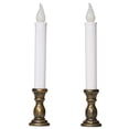 thumbnail image 3 of Indoor Battery-Operated LED Candle Lamps, Yellow, 2 Count, by Holiday Time, 3 of 6