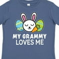 thumbnail image 4 of Inktastic My Grammy Loves Me with Bunny and Easter Eggs Boys or Girls Toddler T-Shirt, 4 of 5