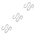 thumbnail image 3 of Inteprter Gancho de almacenamiento en forma de S doble de acero inoxidable para baño, cocina, pared, puerta, organizador, accesorios Type1 NO1 Inteprter CBP073585, 3 of 6