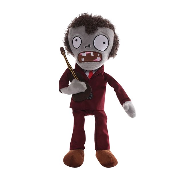 KEVCHE 30cm Plants vs Zombies de Peluche Juguetes, Plantas contra Zombies Juguetes Conferenciante Zombi Muñeca, PVZ Plush para Cumpleaños de Niños y Aficionados a los Juegos, Edad 4+