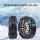 thumbnail image 5 of De Nieve Antideslizantes Para Coche, Cadenas De Neumáticos Antideslizantes Ajustables, Cadenas De Nieve Para Coche 8 Cadenas seitruly HA040654-01, 5 of 6