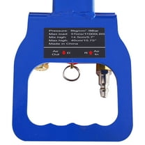 Yesurprise 5T Triple Bag Air Jack, Easy-Collapsing Terrain, Large Capacity 11000 Lbs, Lifting Range 5.7"-15.5", 3 Bag Pneumatic Jack for Cars, SUVs, and Off-road Vehicles