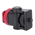 thumbnail image 1 of Hot Shoe Mount Flash Mic Holder 1/4in Camera Stand Bracket, Aluminum Alloy, Rust Resistant, Lightweight, Mini Size, Multidirectional Support, 1 of 7