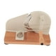 thumbnail image 2 of Cortadora de pan manual con grosor ajustable, uso comercial, ventosa, apta para Blanco, 2 of 9