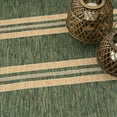 thumbnail image 7 of Nourison Horizon Indoor/Outdoor 5' x 7' Green Modern Rug, 7 of 7