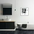 thumbnail image 2 of Stupell Industries Crossword Bathroom Puzzle Fun Toilet Game Sign,24 x 24, Design by Ashley Singleton, 2 of 7
