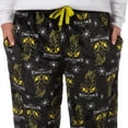 thumbnail image 4 of Dr Seuss How The Grinch Stole Christmas Mister Grinch Grumpy Eyes Holiday Soft Warm Plush Fleece Men's Pajama Pants, 4 of 7
