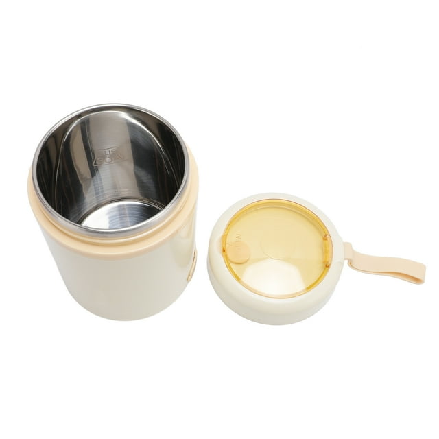 Electric Lunch Box, 600ml Portable Food Warmer Lunch Box, Insulated Food Jar Heated Soup Food Warmer for Travel Work Home Office Car Truck Men Women