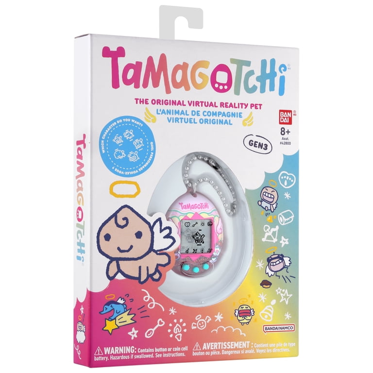Tamagotchi, Digital Pet, Angel Tea Time, Includes Mini Game