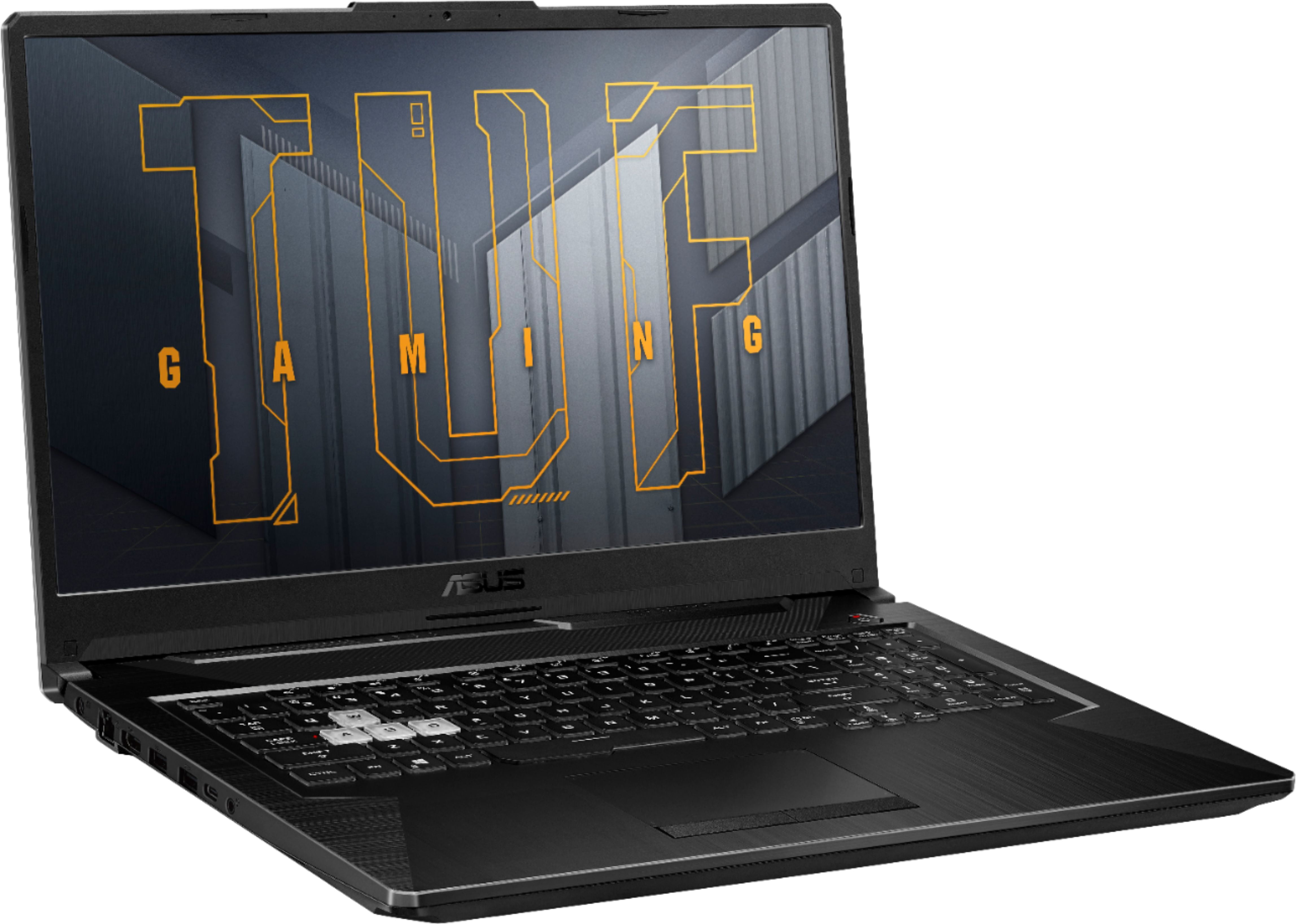 ASUS TUF Gaming F17 Laptop 17.3" FHD 144Hz IPS Display 11th Gen Intel 6-Core i5-11260H 8GB RAM 512GB SSD GeForce RTX 3050 Ti 4GB RGB Backlit Keyboard USB-C HDMI WiFi6 Webcam Win10