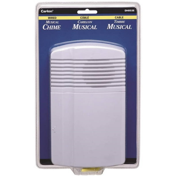 Carlon DH853E Corded Door Chime 29 Tone 8 in L x 5 in W x 11/2 in D