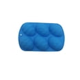 thumbnail image 1 of Yuarrent Moldes de fondant Accesorios para hornear en la cocina Forma de huevo de Pascua Molde en relieve de 6 cavidades Molde de jabón hecho a mano Die Herramientas y accesorios para hornear Azul Yuarrent HA061953-02B, 1 of 6