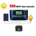 thumbnail image 1 of 50A MPPT Solar Panel Regulator Charge Controller 12V/24V Auto Focus Tracking, 1 of 13