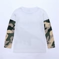 thumbnail image 6 of Toddler Boys Long Sleeve Shirts Dinosaur T Shirts Tops White,18-24M, 6 of 9