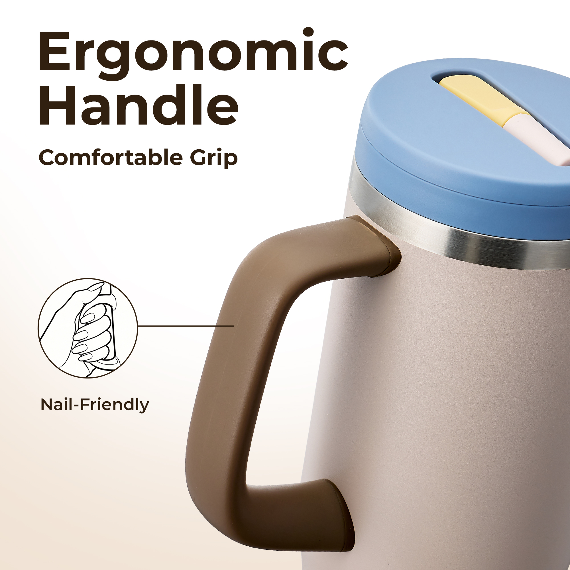 Carote 32oz Insulated Stainless Steel Travel Mug photo 2