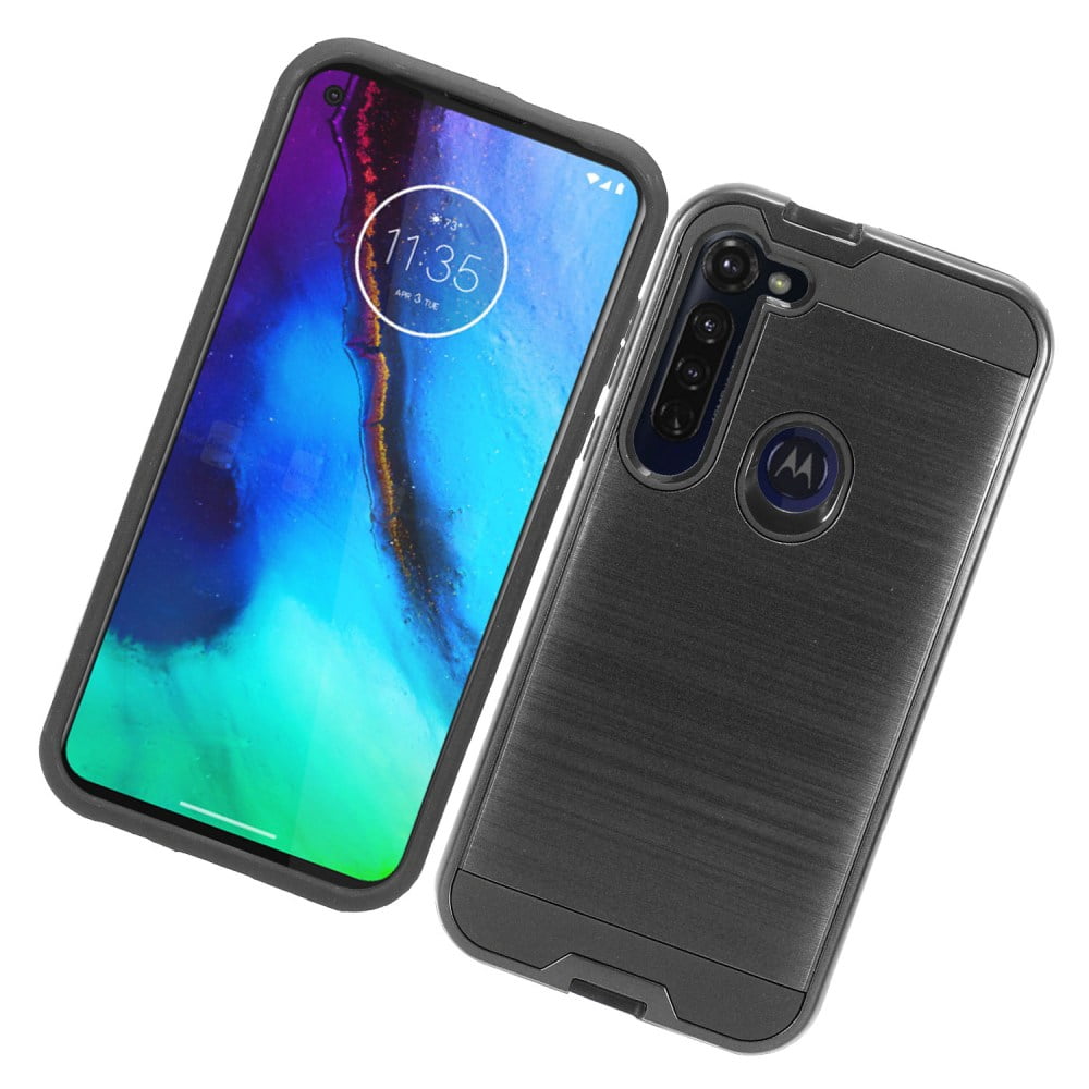 Motorola Moto G Stylus Phone Case Brushed Texture Slim Hybrid Shock