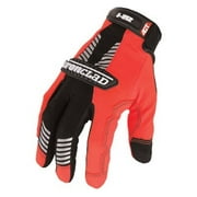 I-Viz Reflective Safety Gloves, Orange, Large -IVO2-04-L