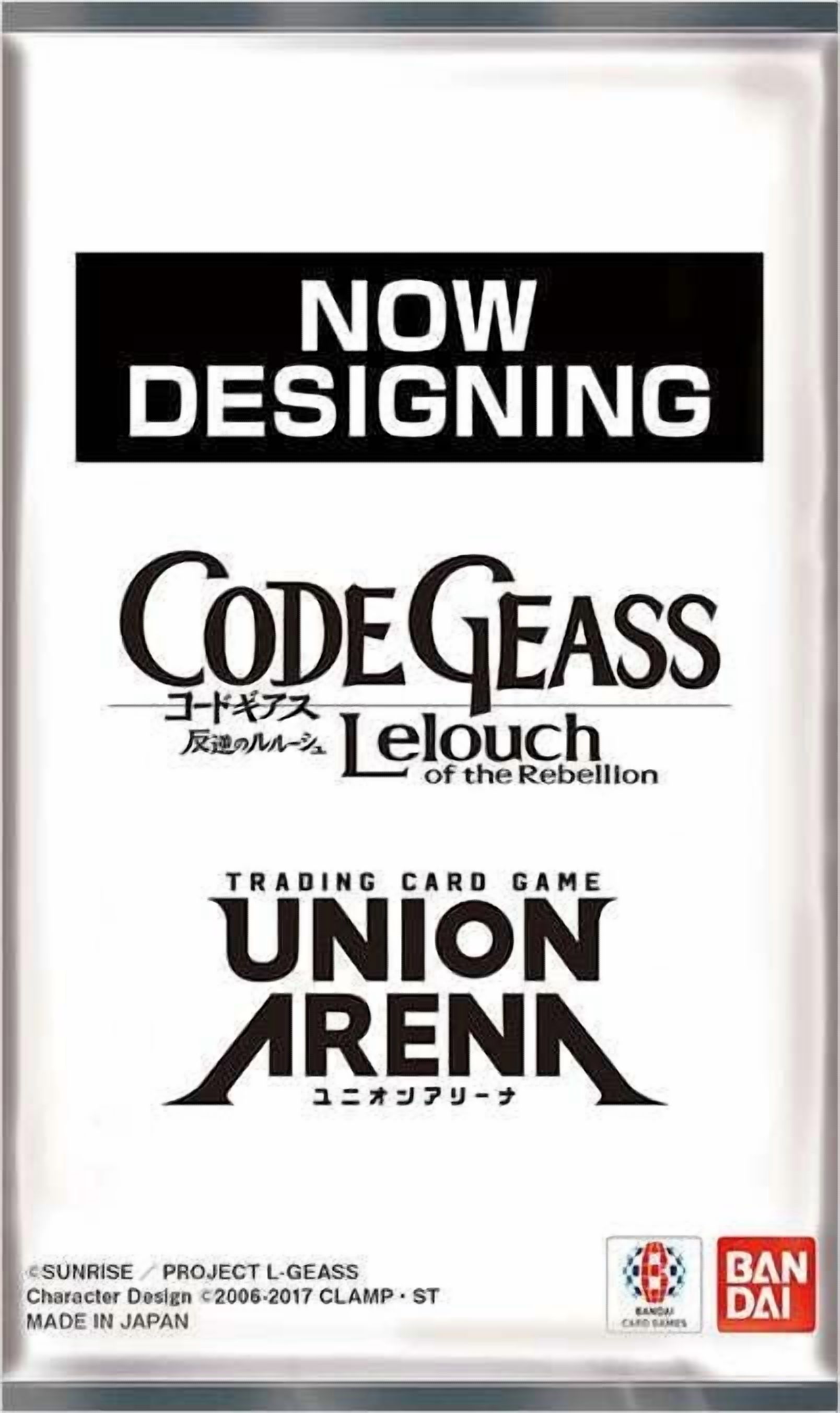 union arena code geass booster box Union Arena Booster Pack Code Geass Rose of Recapture (UA34BT) 1Box16pcs