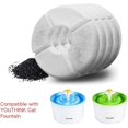thumbnail image 2 of Pet Drinking Fountain Filter Flower Drinking Fountain Replacement Filter Carbon Filter Replacement Activated Carbon Filter for Cats Dogs, 2 of 6
