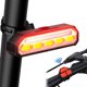 thumbnail image 1 of Luz trasera de bicicleta, luz trasera de bicicleta recargable por USB ultrabrillante con señales de giro, control remoto inalámbrico, sensor de vibración, encendido/apagado automático, advertencia de, 1 of 5