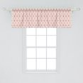 thumbnail image 2 of Ambesonne Ethnic Window Valance, Boho Colorful Tribal Shapes, 54" X 18", Multicolor, 2 of 3