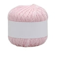 thumbnail image 1 of Wweixi Knitting Thread Cotton Crochet Yarn Tapestry Weave Line DIY Accessory light pink, 1 of 8