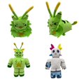 thumbnail image 2 of 2024 New Gnarpy discovers the internet Green cat Plush Toys Stuffed Dolls oft Pillow Home Decoration Dolls For Birthday Gift, 2 of 5