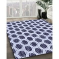 thumbnail image 2 of Ahgly Company Indoor Rectangle Patterned Heavenly Blue Area Rugs, 2' x 5', 2 of 6